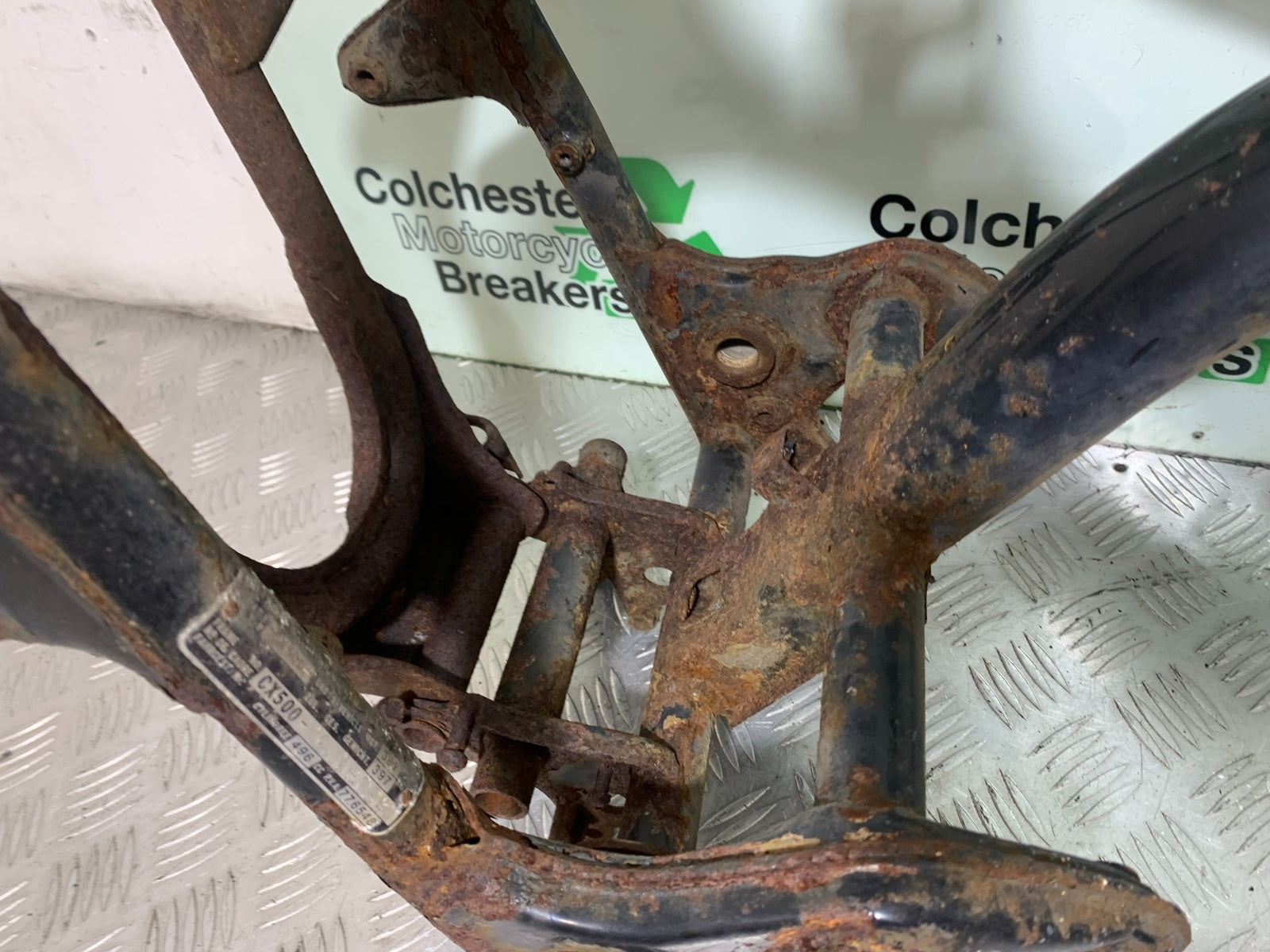 HONDA CX500 CX 500 YEAR FRAME REG LOG BOOK 1978 1981 (CMB1137)