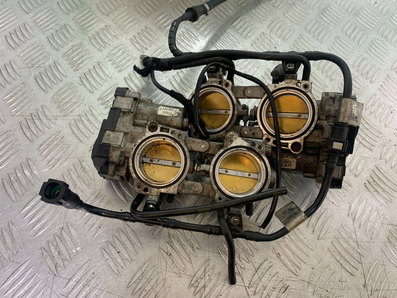 APRILIA RSV4 FACTORY THROTTLE BODIES  YEAR 2009-2012 (CMB1224)