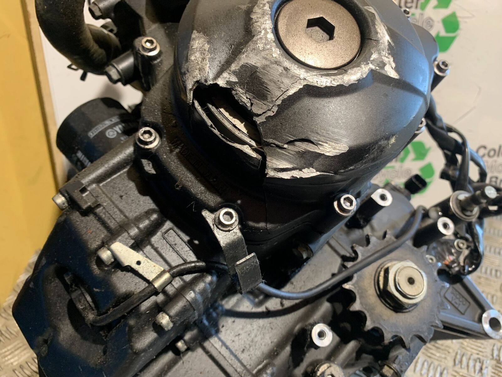 YAMAHA MT09 MT-09 ENGINE YEAR 2013-2016  (STOCK 997)