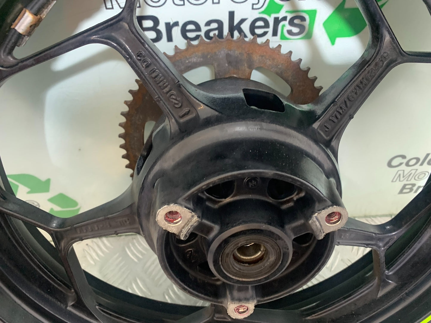 KAWASAKI Z125 Z 125 REAR WHEEL   YEAR  2018-2023 (CMB1167)