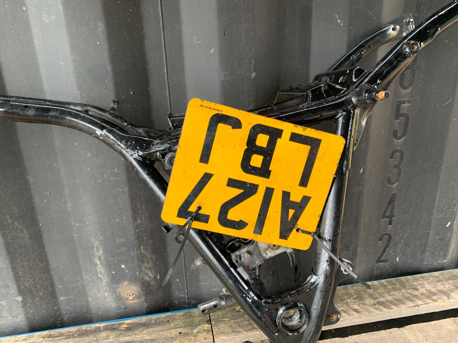 HONDA VT700 VT 700 SHADOW FRAME REG LOG BOOK   YEAR 1984-85 (CMB1328)