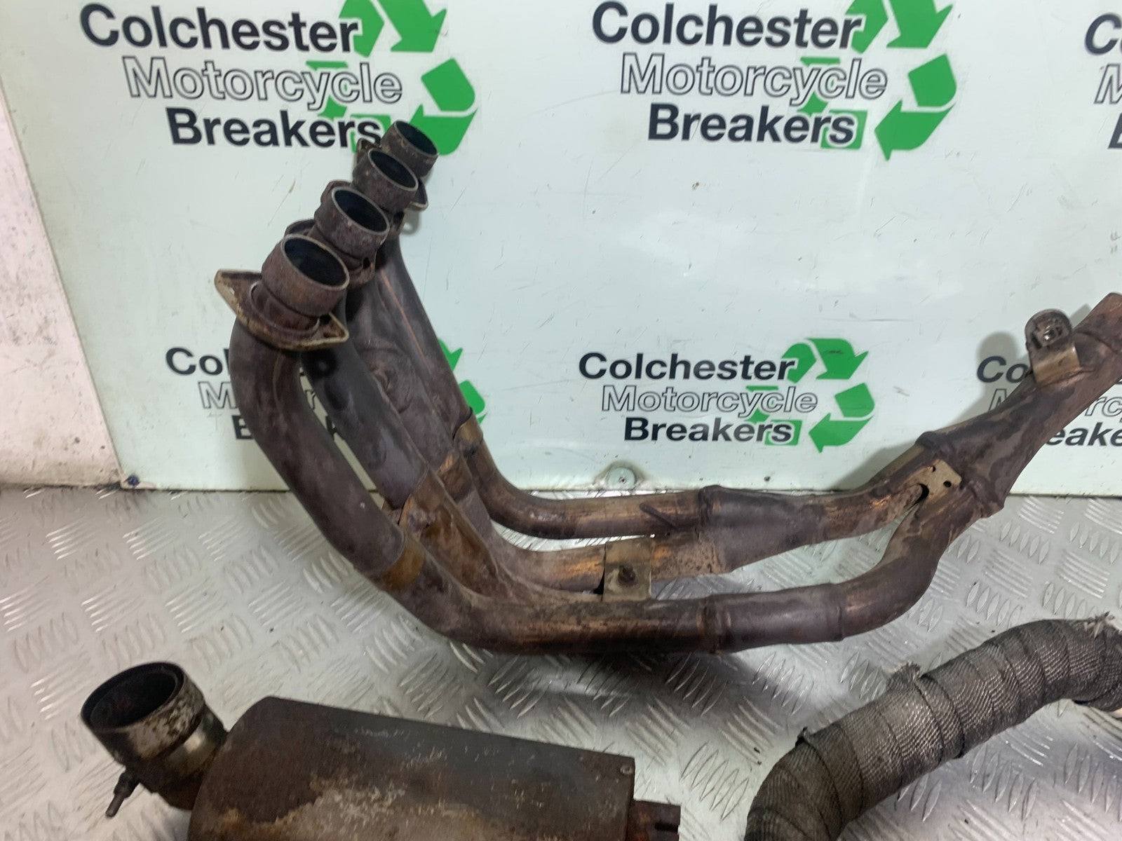 SUZUKI GSXR750 GSXR 750 K4 K5 EXHAUST (CUSTOM) 2004-2005 (CMB1319)