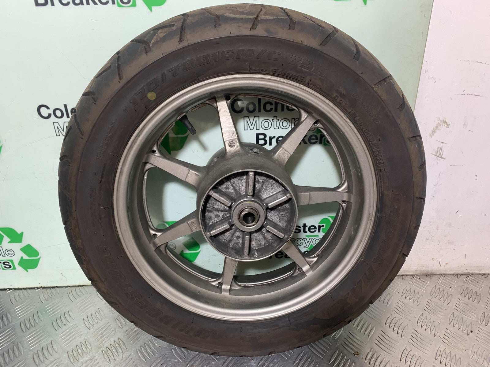 YAMAHA XVS 1300 MIDNIGHT STAR REAR WHEEL  YEAR 2007-16 (CMB1200)