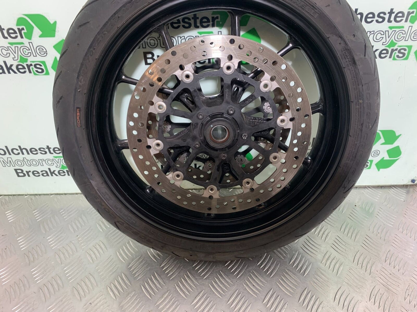 DUCATI STREETFIGHTER 848 FRONT WHEEL AND DISCS   YEAR 2011-2016 (CMB1050)