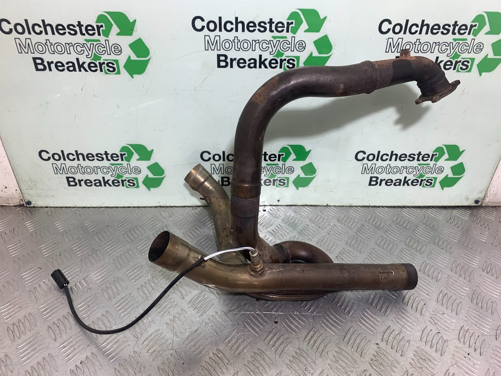 APRILIA RSV1000 R FACTORY MILLE EXHAUST DOWNPIPES    2004-09 (CMB1203)
