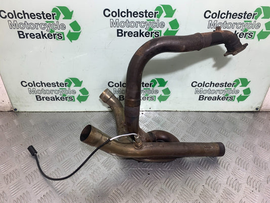 APRILIA RSV1000 R FACTORY MILLE EXHAUST DOWNPIPES    2004-09 (CMB1203)