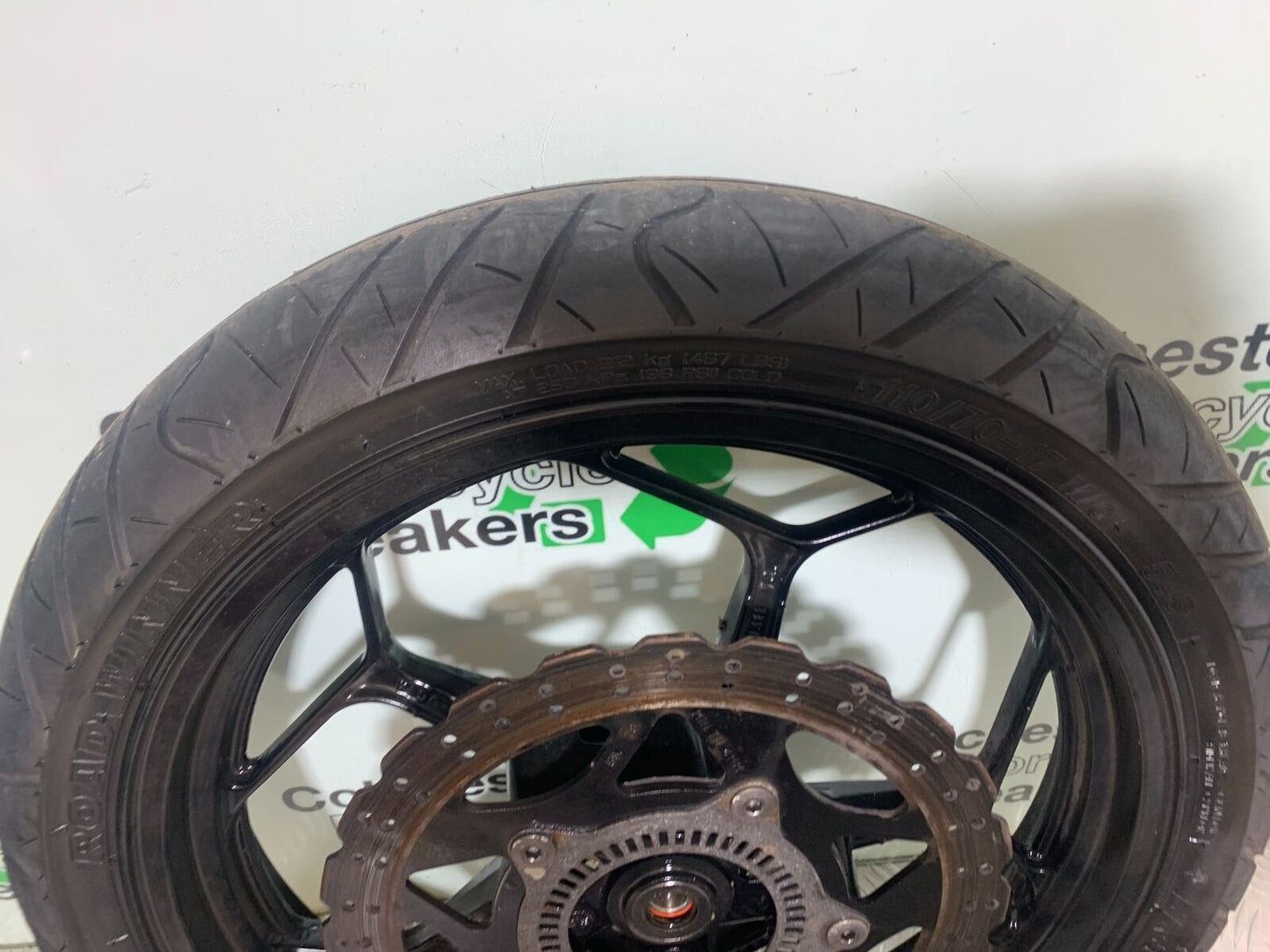 KAWASAKI Z300 ER300 FRONT WHEEL (WITH GOOD TYRE)   YEAR 2016-2018  (CMB1056)