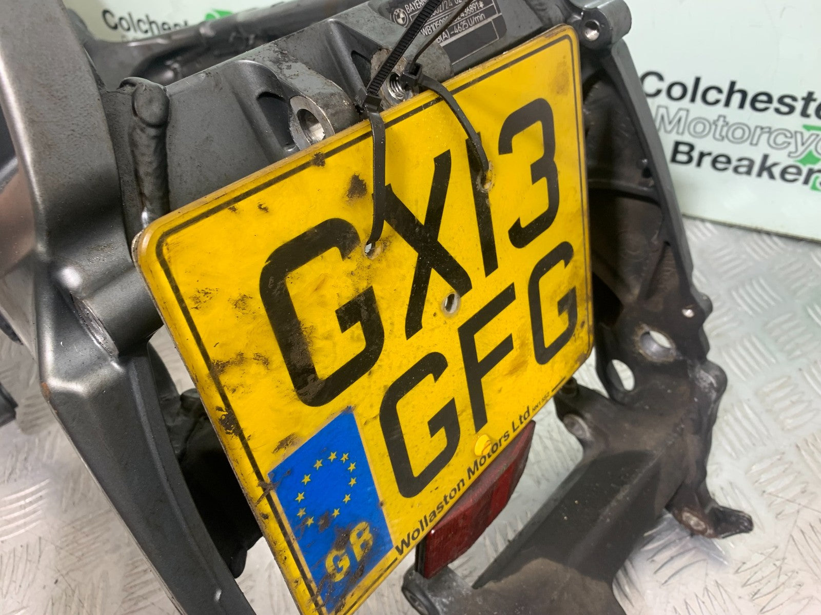 BMW K1300 S K 1300 S FRAME REG LOG BOOK YEAR 2009-16 (CMB1216)