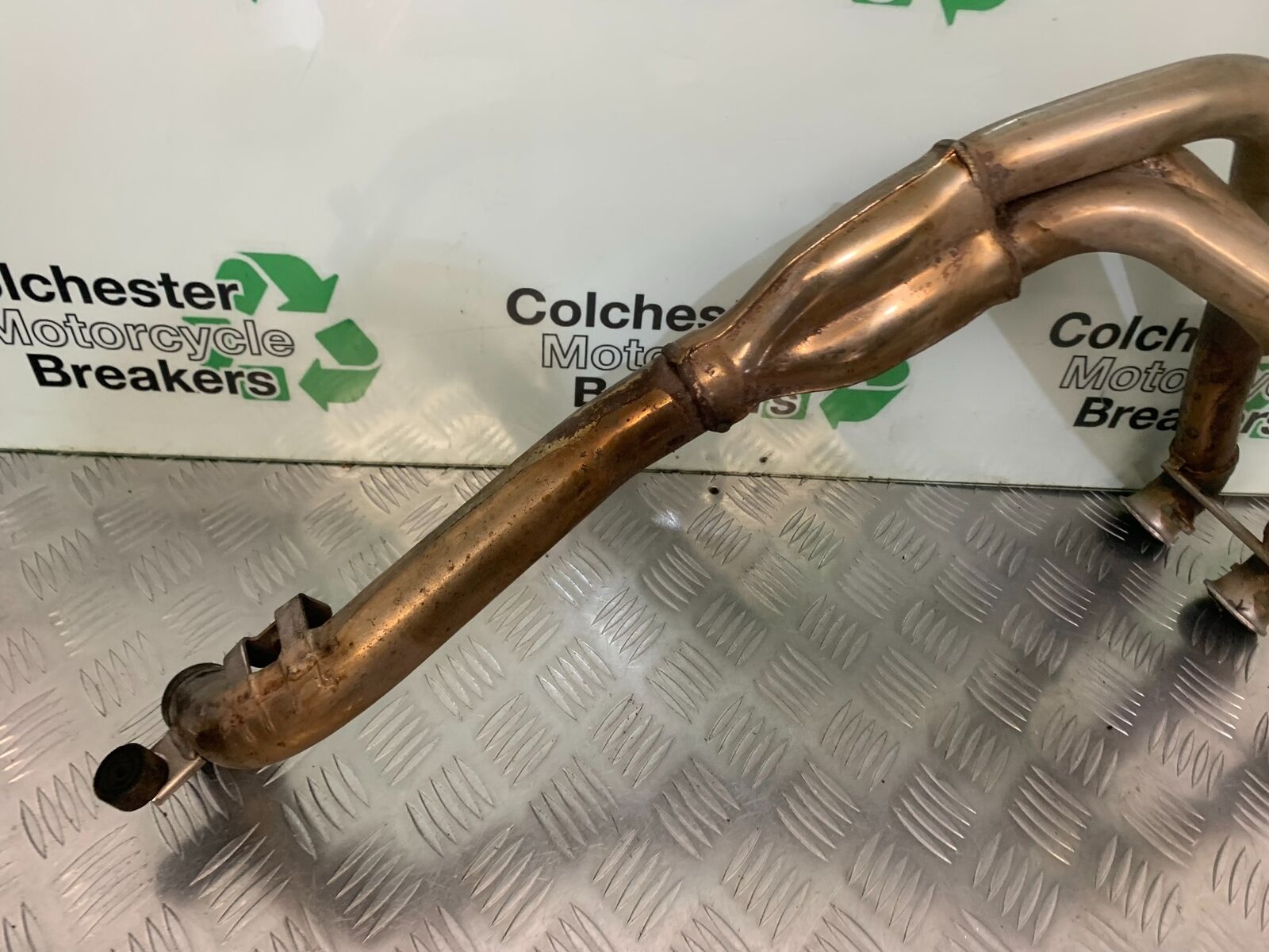 TRIUMPH 955I SPRINT RS EXHAUST DOWNPIPE  YEAR 1999-04 (STOCK 989)