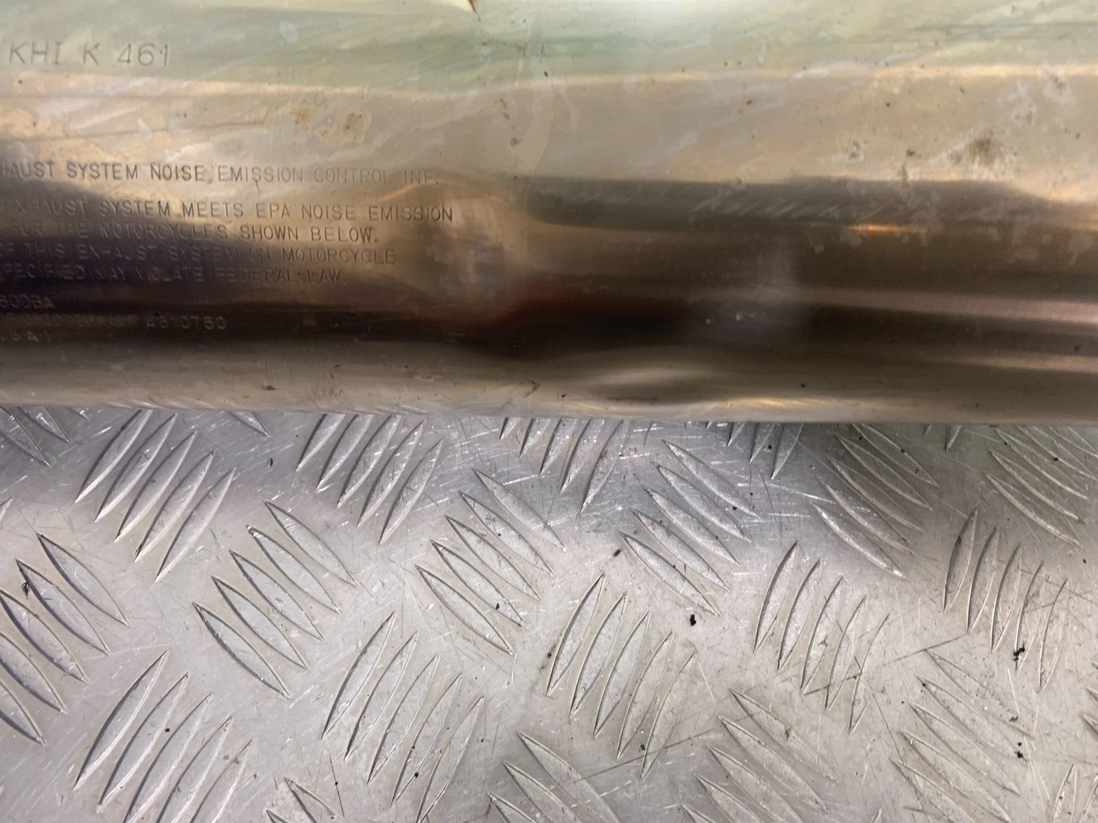 KAWASAKI Z750 Z 750 SILENCER   YEAR 2004-2006  (CMB1234)
