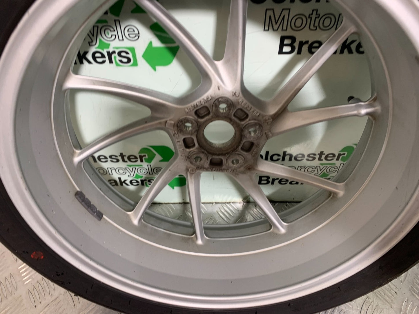 BMW F800 GT REAR WHEEL  YEAR 2013-2017 (CMB1248)