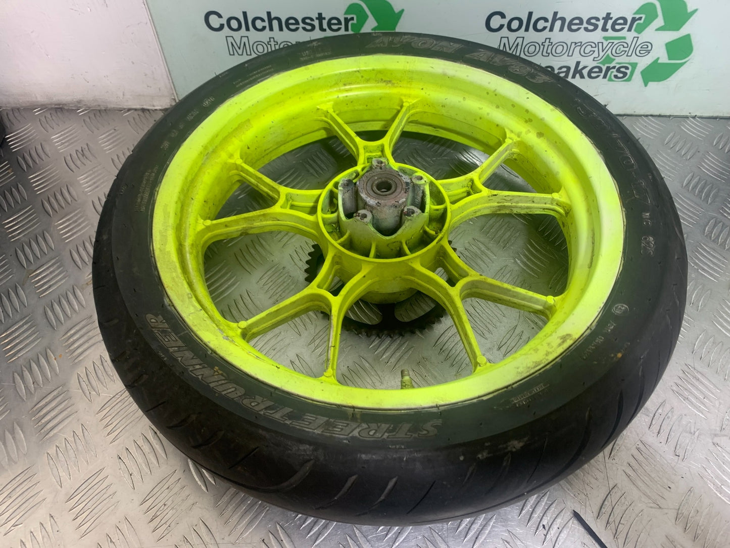 RIEJU 125 RS2 REAR WHEEL  YEAR 2007 (CMB1142)