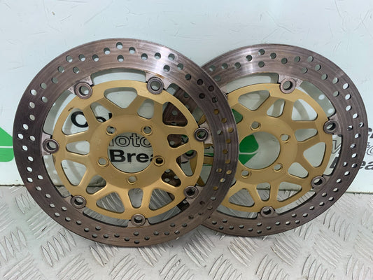 KAWASAKI ZX9R ZX9 R FRONT BRAKE DISCS  YEAR 1998-1999 (CMB1329)