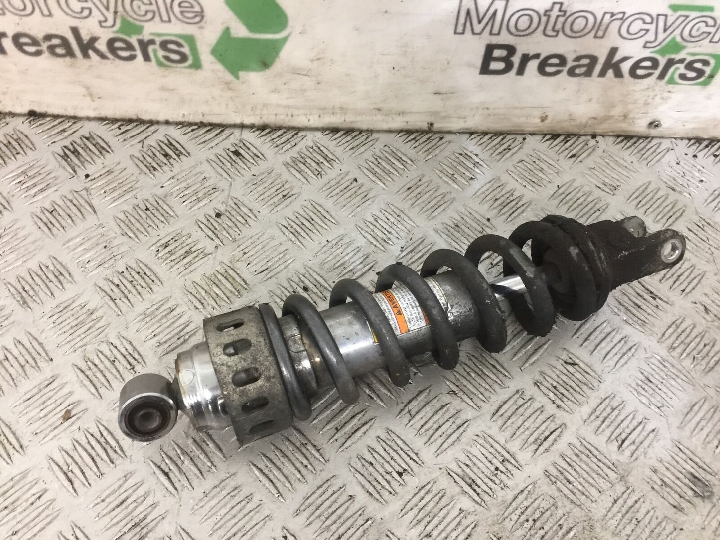 SUZUKI GSR600 GSR 600 REAR SHOCK  YEAR 2006-2010 (STOCK 807)