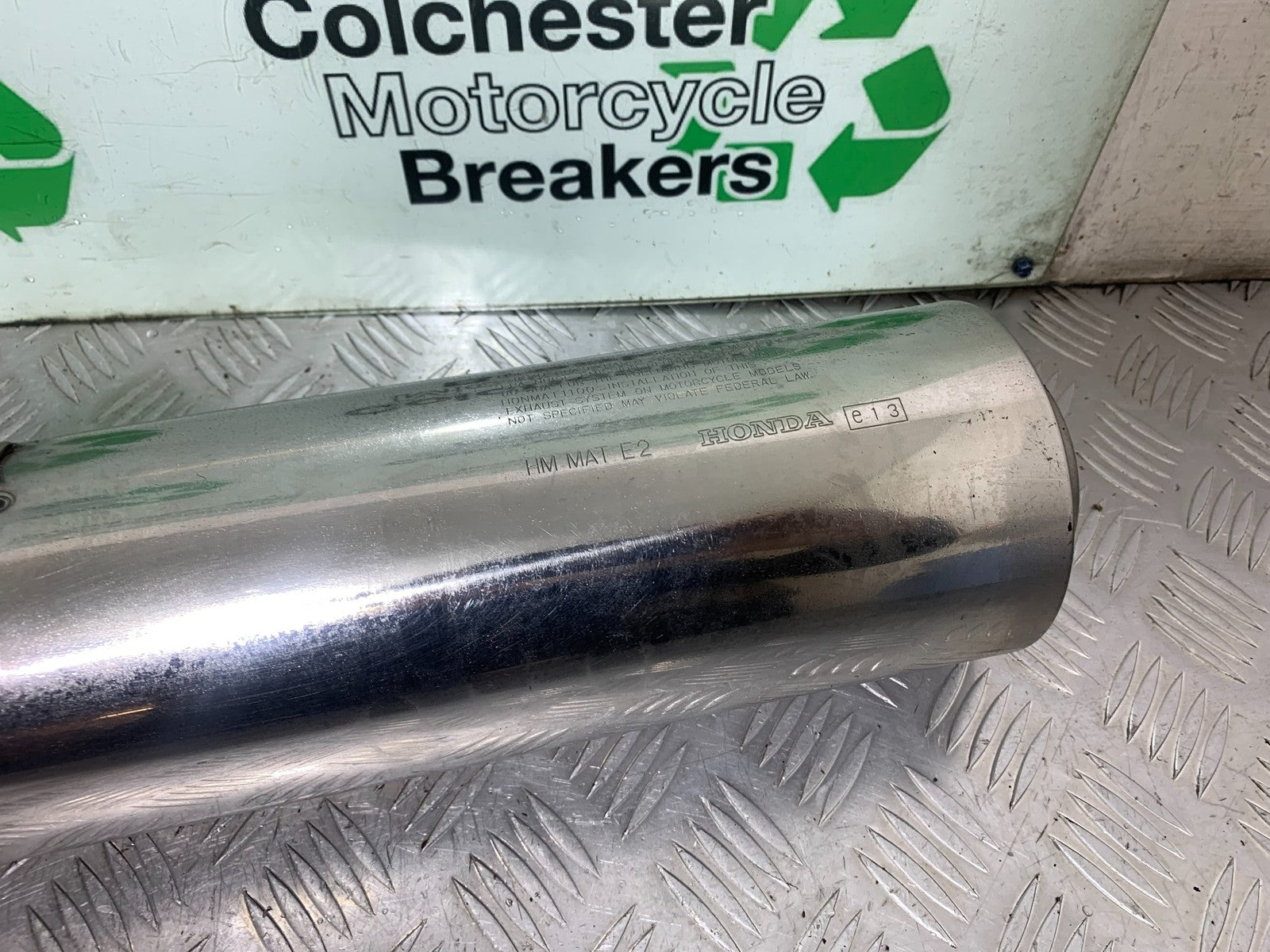 HONDA CBR1100 BLACKBIRD LEFT SILENCER  YEAR 1999-2005 (CMB1232)