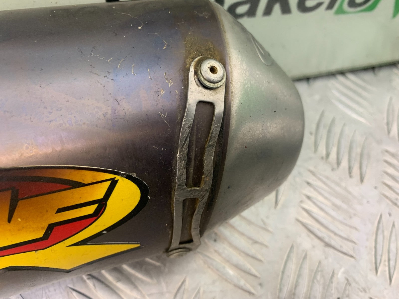 KAWASAKI KXF450 KXF 450 FMF SILENCER  YEAR 2013 CMB1217)