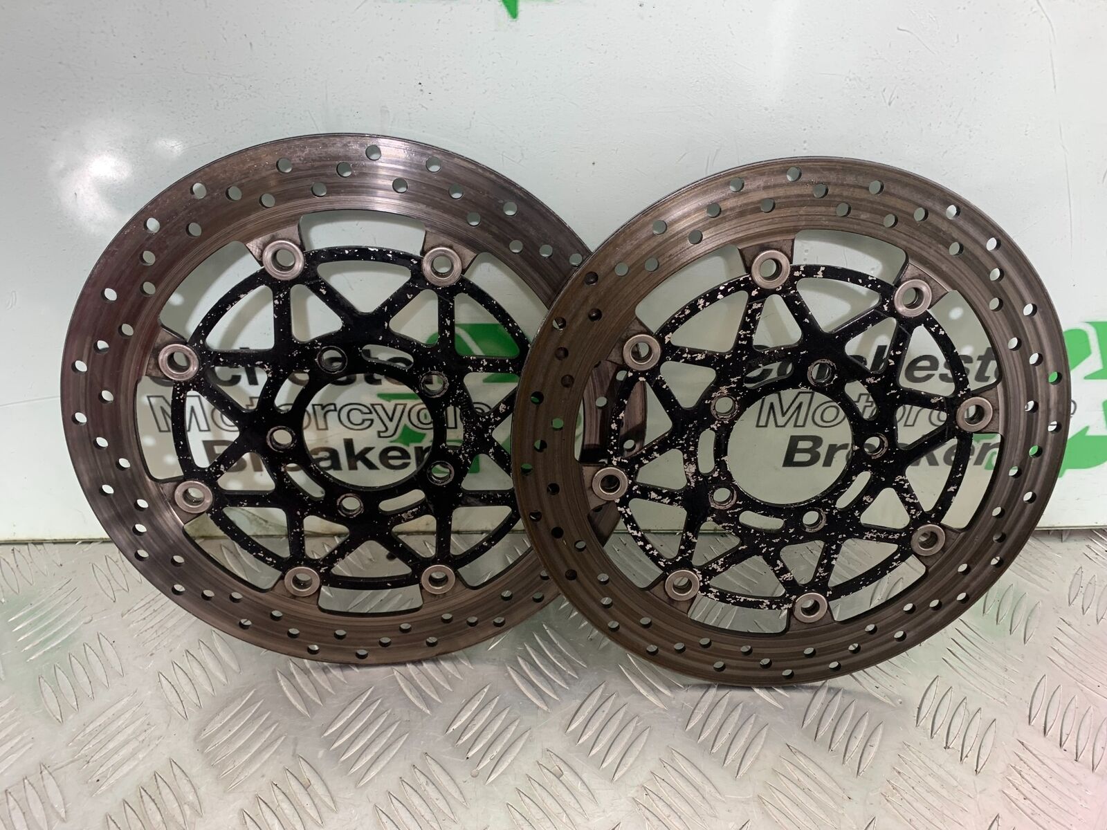 SUZUKI SV1000 SV 1000 K4 FRONT BRAKE DISCS  YEAR 2003-2007 (CMB1042)