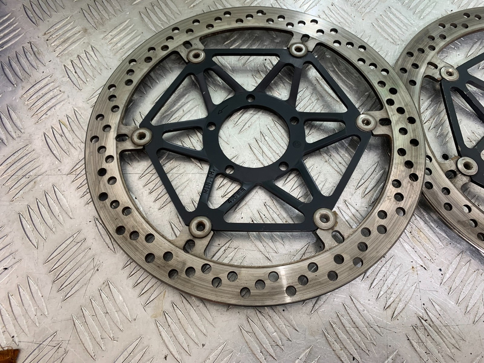 DUCATI 1299 PANIGALE FRONT BRAKE DISCS  YEAR 2016 (CMB 1187)