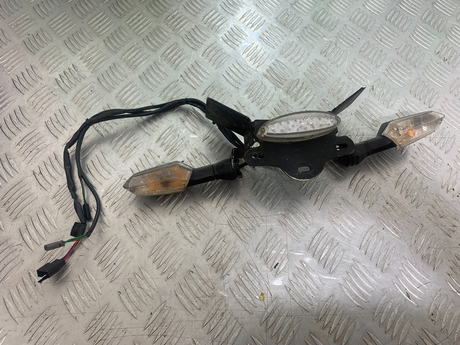 KAWASAKI ZX6R ZX6 R P7F P8F TAIL TIDY INDICATORS & LIGHT  YEAR 2007-08 (CMB1165)