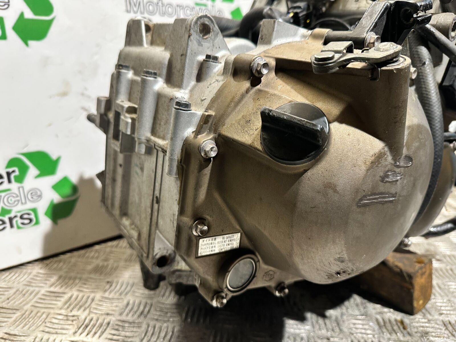 KAWASAKI ZX6R ZX636 A1P ENGINE YEAR 2002  (CMB1100)