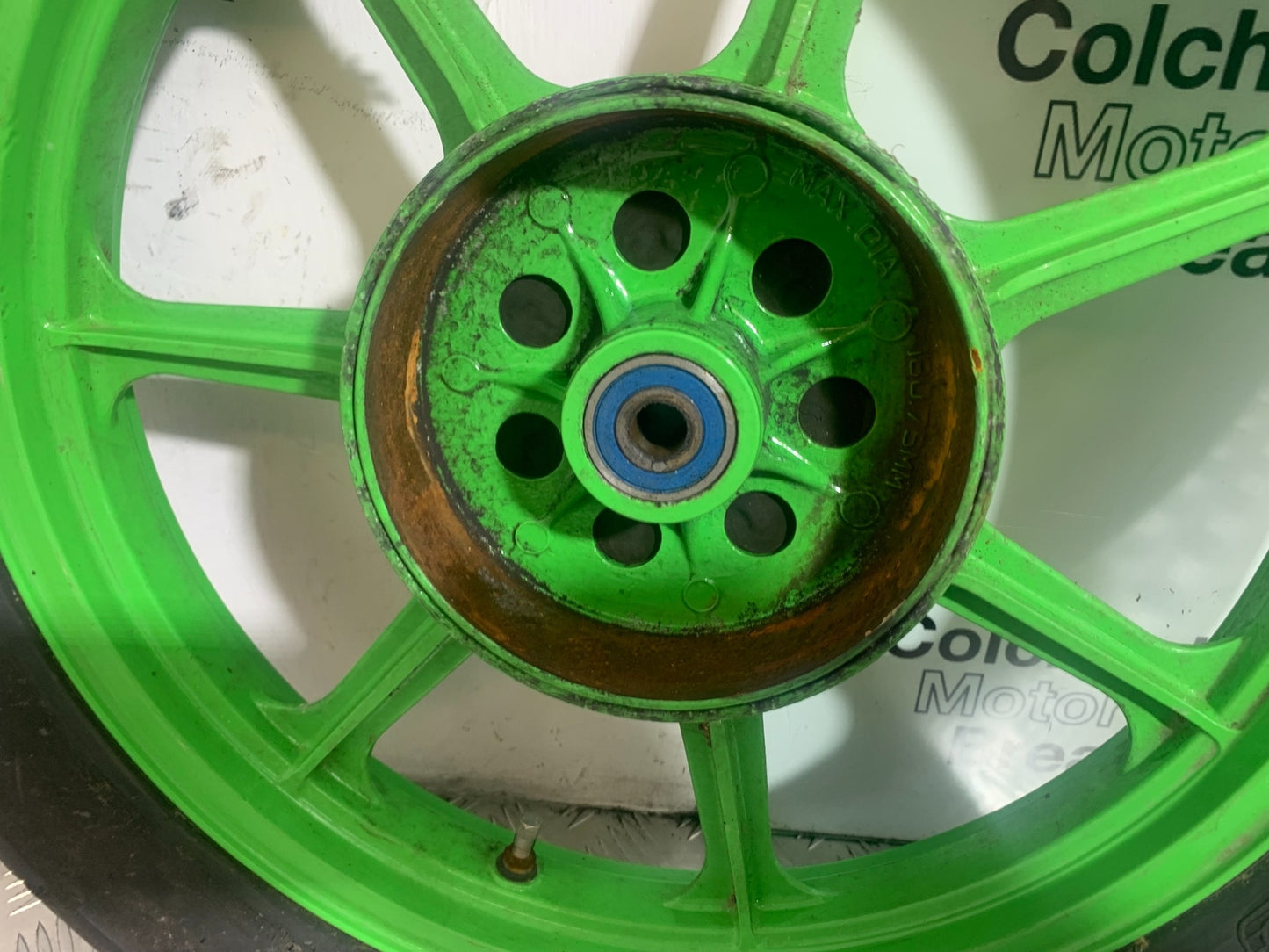 KAWASAKI GT550 GT 550 REAR WHEEL  YEAR 1984-87 (CMB1141)