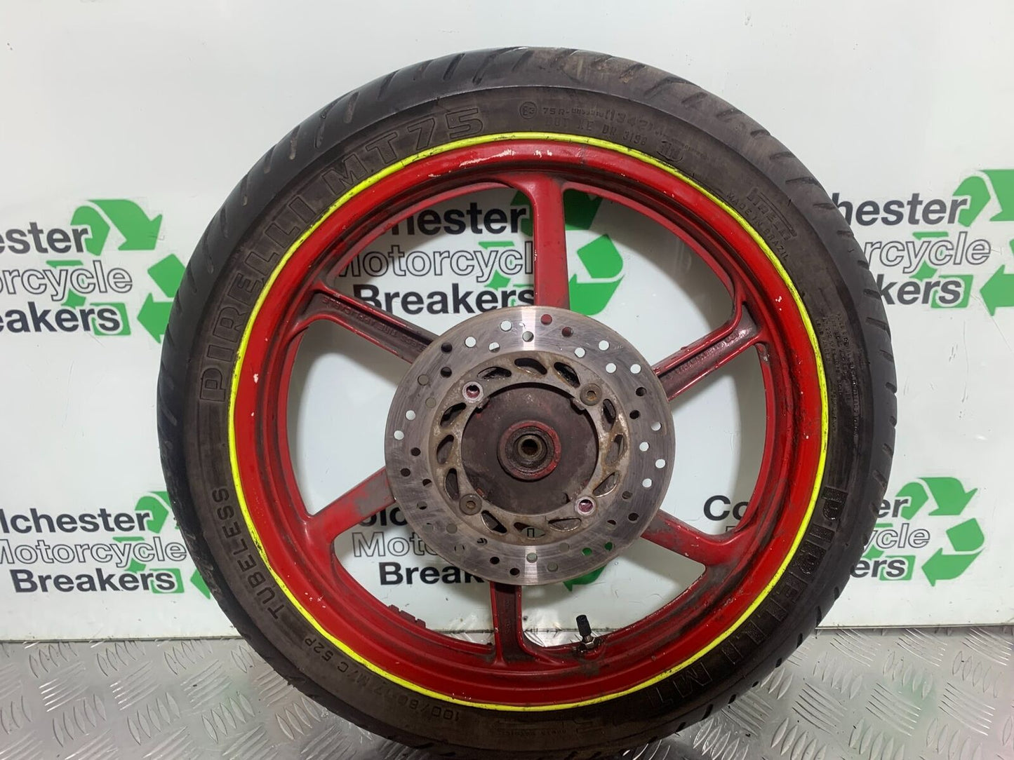 HONDA CBR125 CBR 125 REAR WHEEL  YEAR 2004-06  (CMB1040)