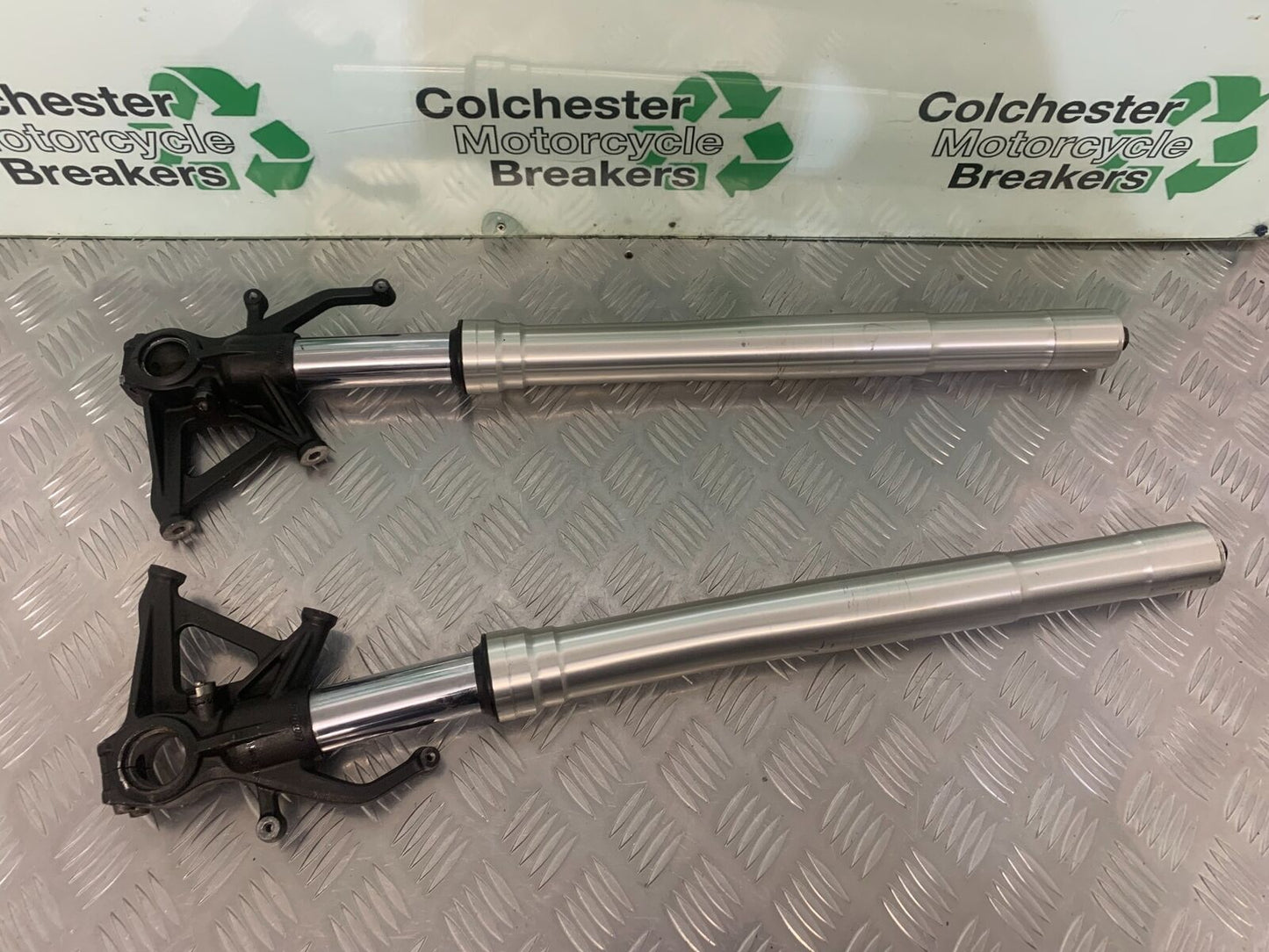 KAWASAKI ZX6R ZX6 R FORKS (SOLD AS PARTS)  YEAR 2007 2008 (STOCK 973)