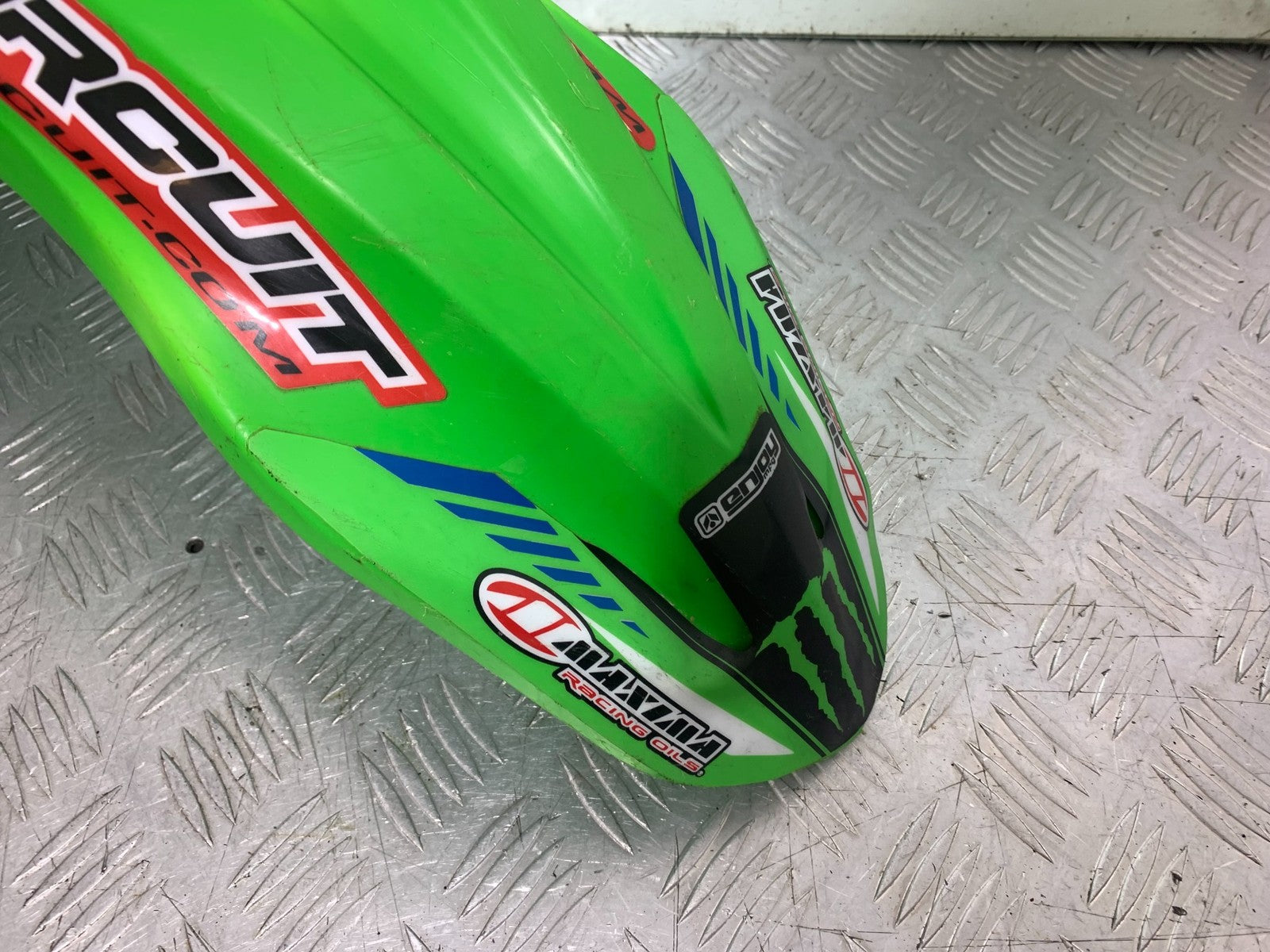 KAWASAKI KXF450 KXF 450 FRONT MUDGUARD  YEAR 2013 CMB1217)