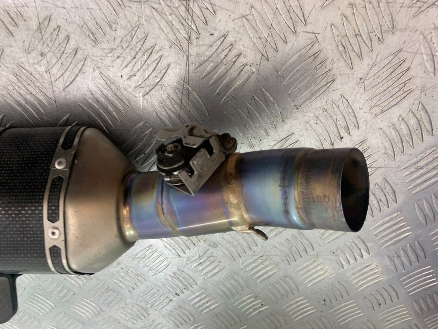 KAWASAKI ZX10R ZX10 R AKRAPOVIC CARBON SILENCER  2008-2010 (CMB1206)