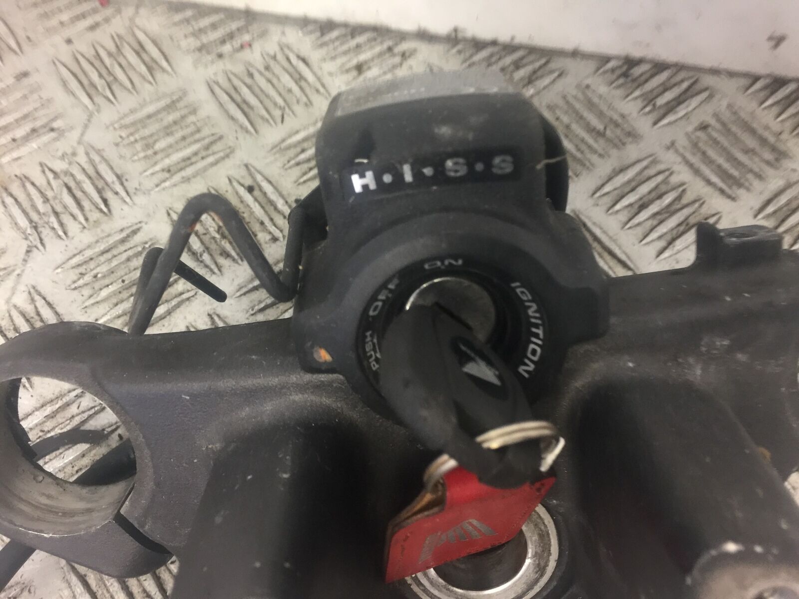 HONDA NT700 NT 700 DEAUVILLE ECU LOCKS KEY   YEAR 2008 (STOCK NO 345)