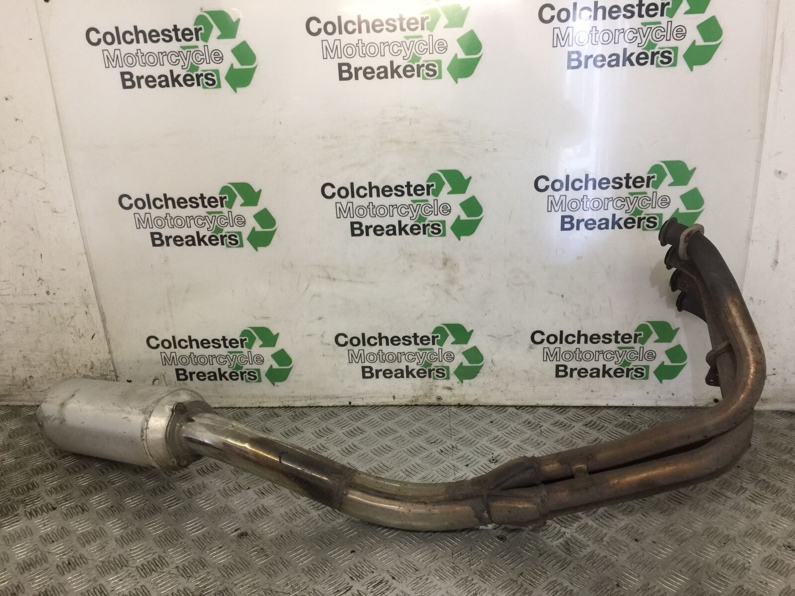 KAWASAKI ZX6R ZX6 G EXHAUST AND SILENCER   YEAR 1998-99 (STOCK 699)