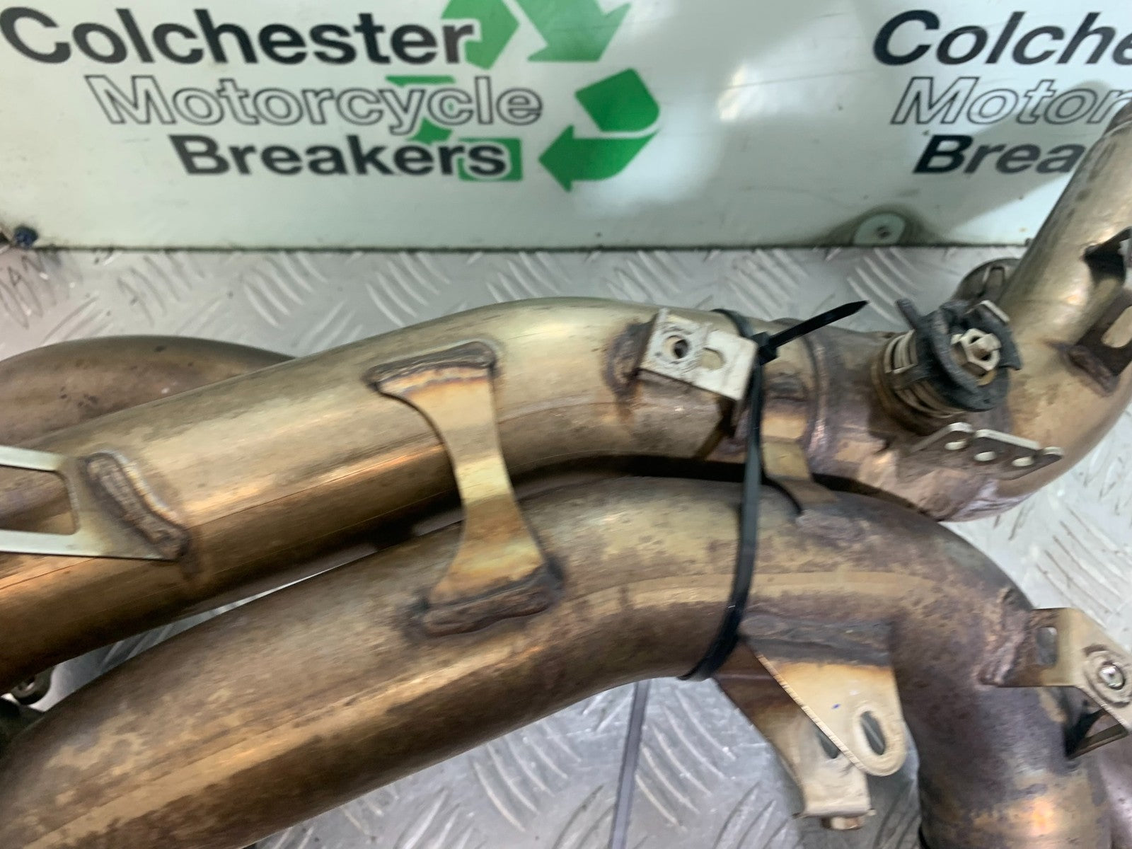 DUCATI 1198 S EXHAUST DOWNPIPES YEAR 2009-2011 (CMB1219)
