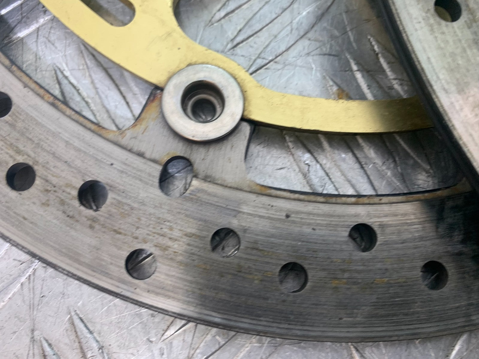 APRILIA RSV1000 R FACTORY MILLE FRONT BRAKE DISCS  2004-09 (CMB1203)