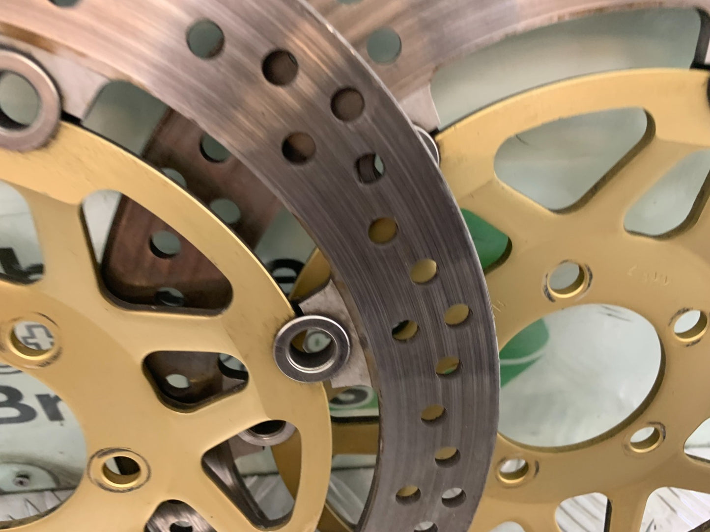 KAWASAKI ZX9R ZX9 R FRONT BRAKE DISCS  YEAR 1998-1999 (CMB1329)