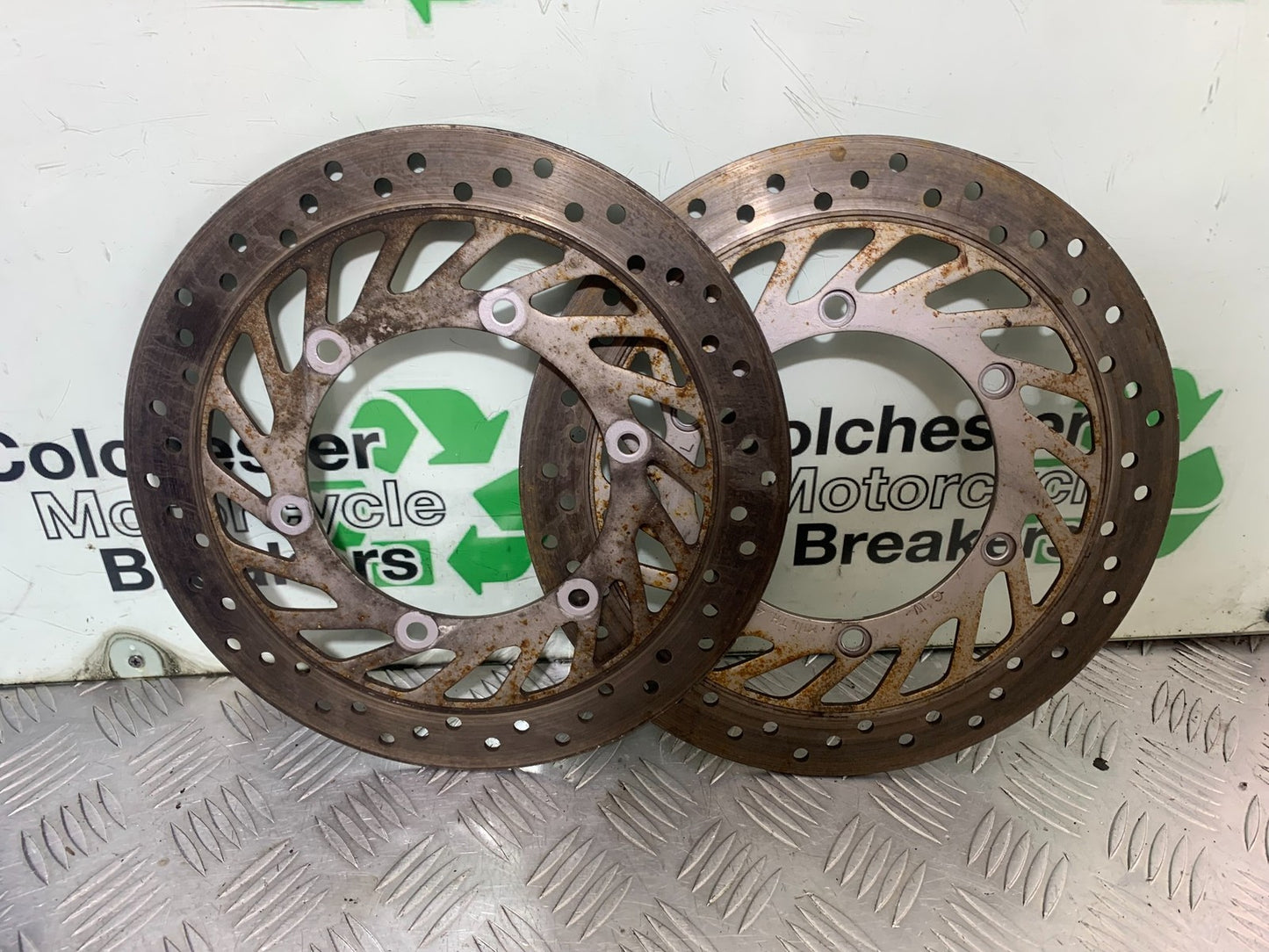 HONDA ST1100 PAN EUROPEAN FRONT BRAKE DISCS  YEAR 1993-2001 (CMB1195)