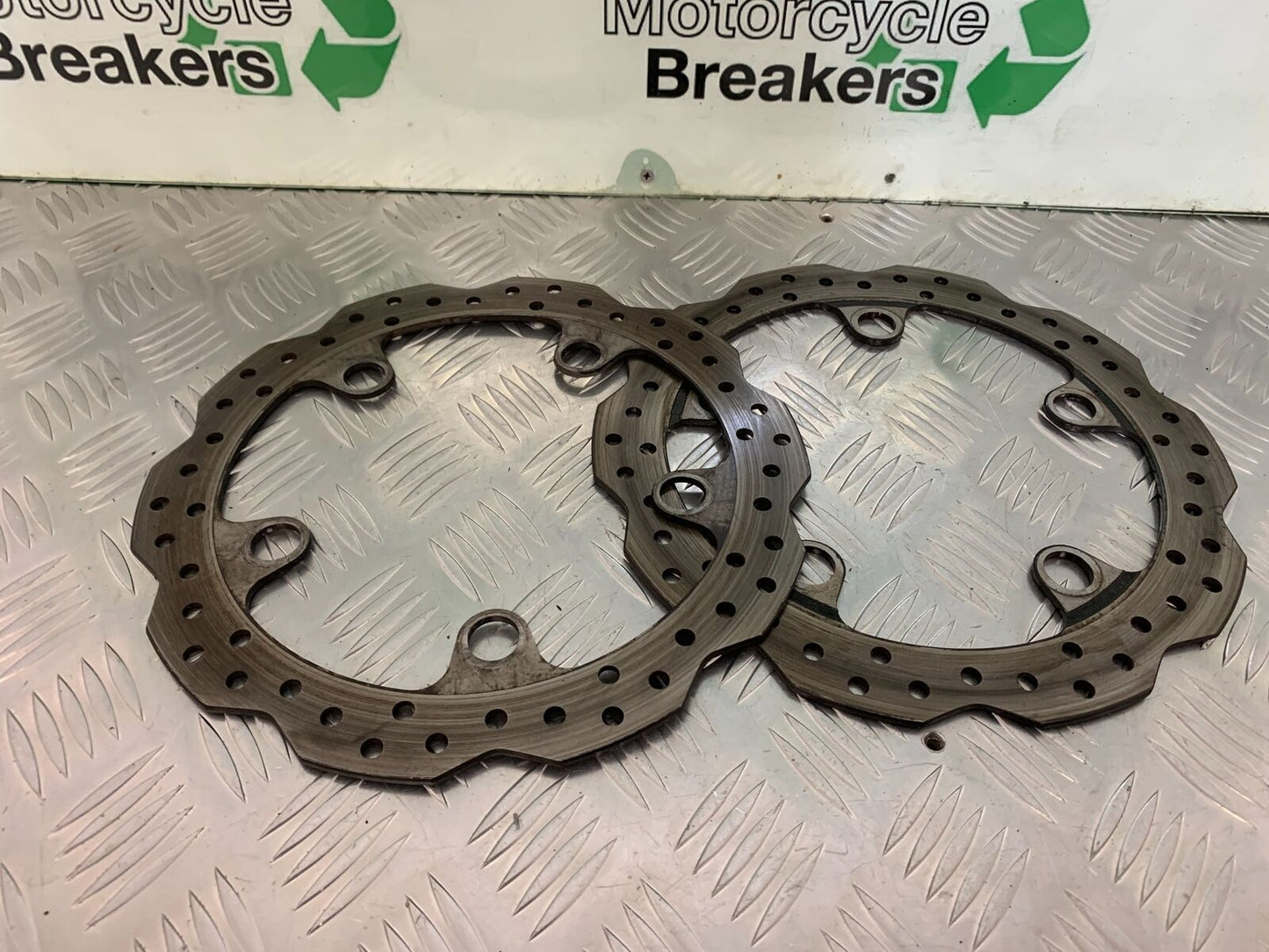 HONDA CB500 F CB500F FRONT BRAKE DISCS  YEAR 2022 (STOCK 951)
