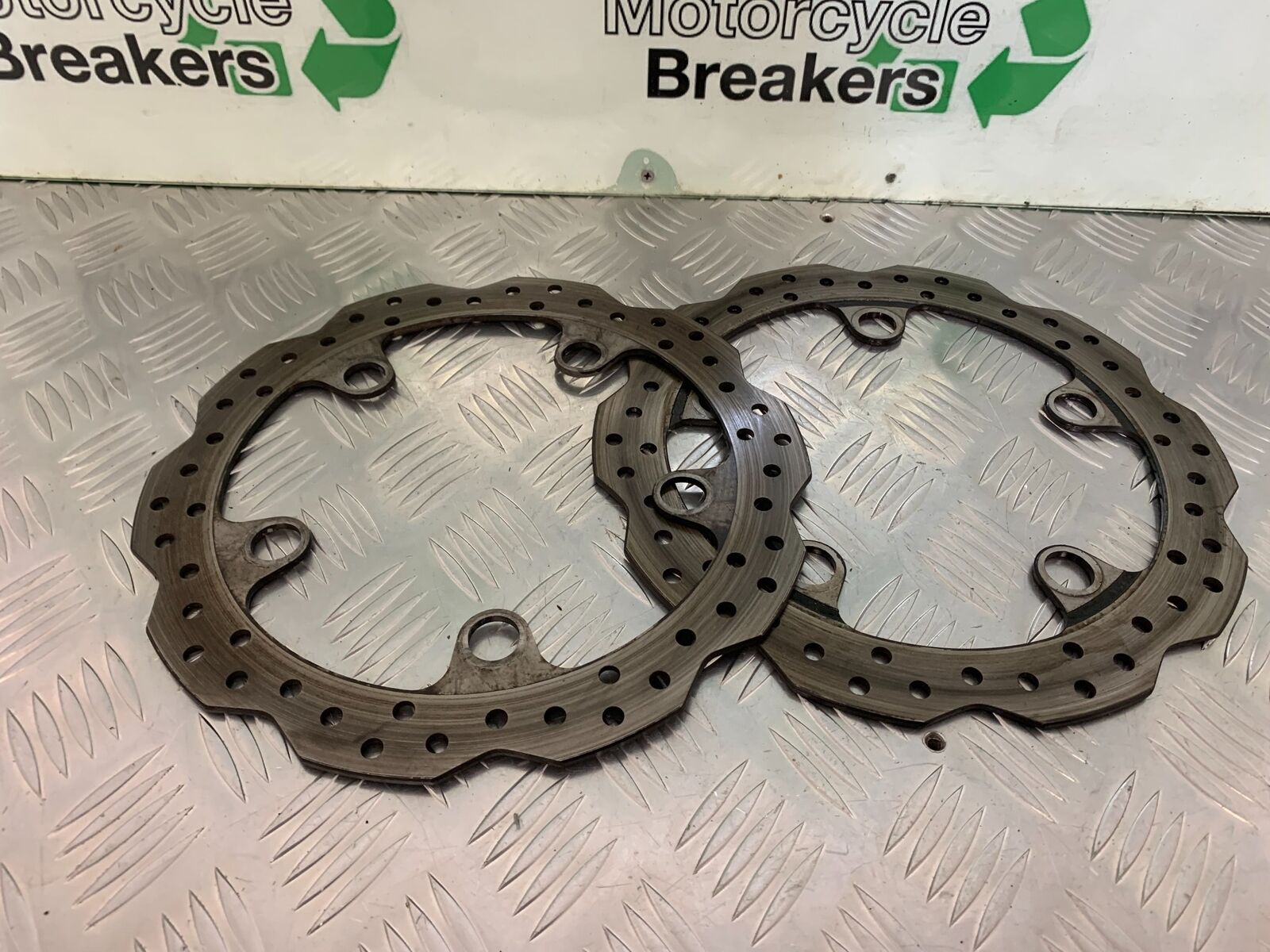 HONDA CB500 F CB500F FRONT BRAKE DISCS  YEAR 2022 (STOCK 951)