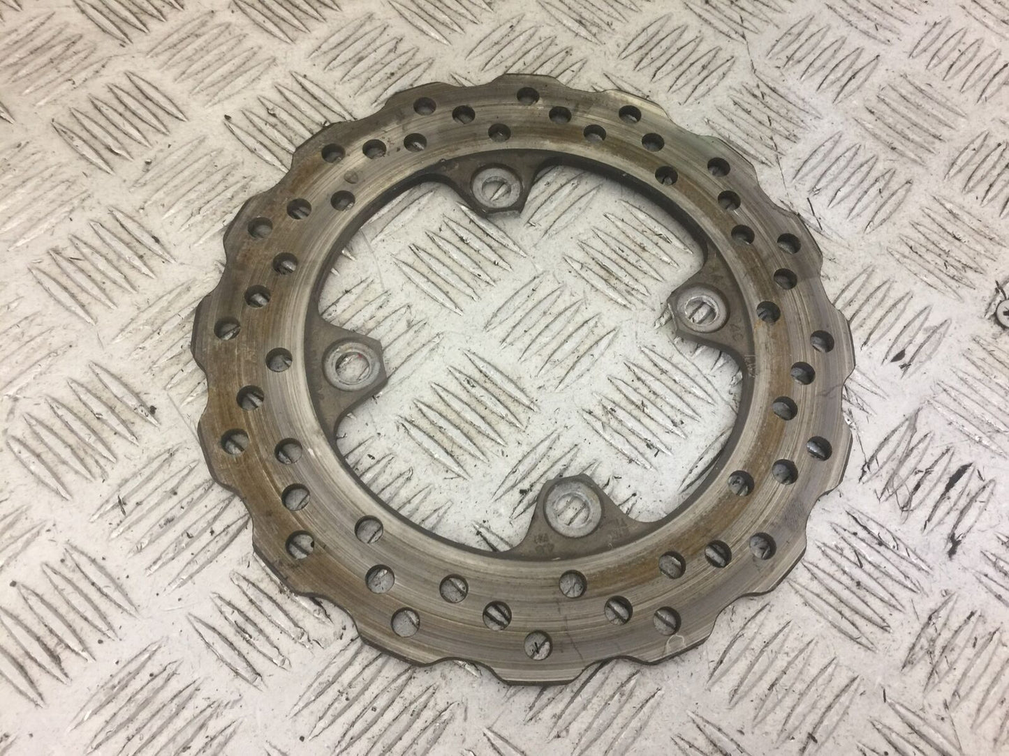 KAWASAKI ZX6R REAR BRAKE DISC YEAR 2009-2012  (STOCK 626)