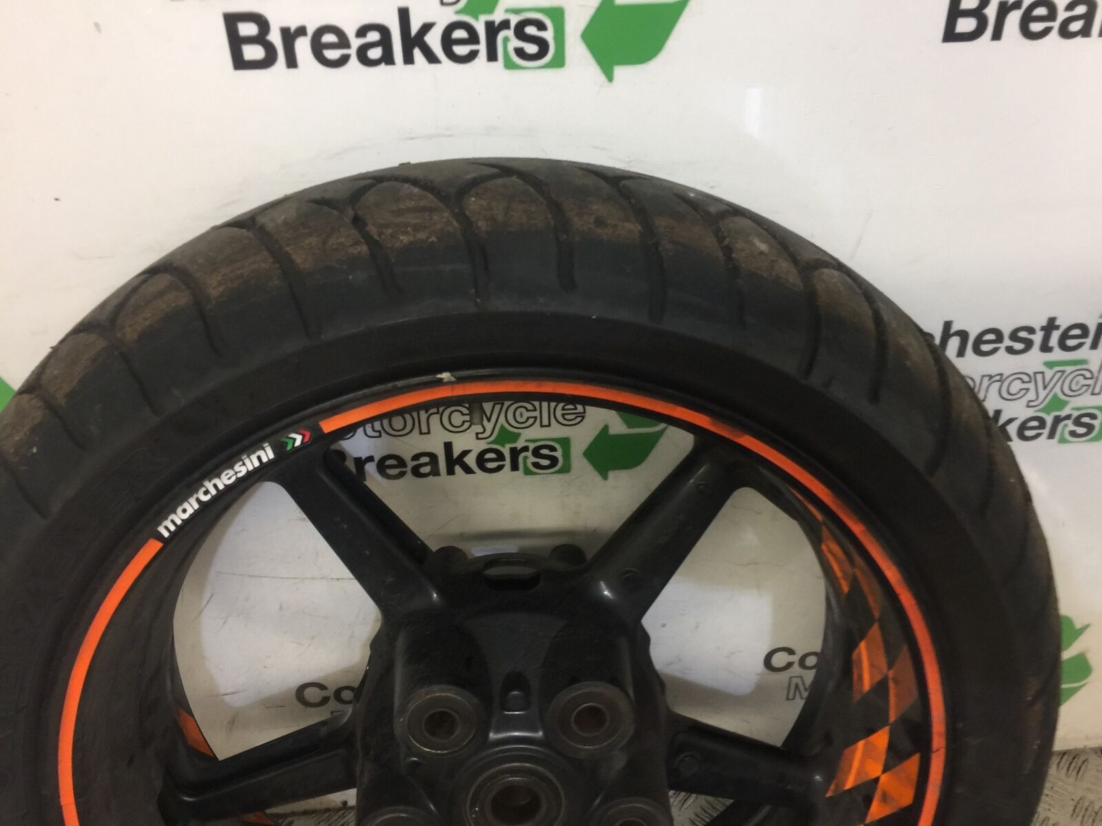 KTM 990 SUPERMOTO REAR WHEEL  YEAR 2008 (STOCK 662)