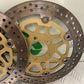 KAWASAKI ZX9R ZX9 R FRONT BRAKE DISCS  YEAR 1998-1999 (CMB1329)