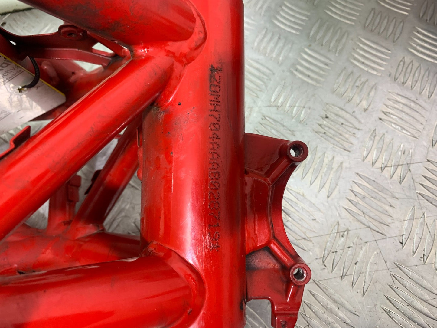 DUCATI 1198 S FRAME REG LOG BOOK  YEAR 2009-2011 (CMB1219)