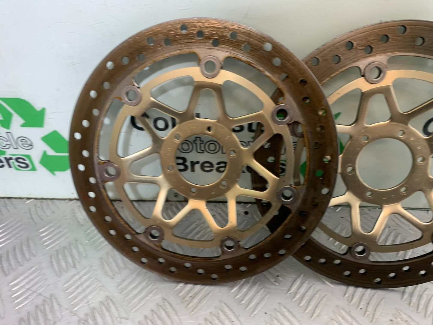 HONDA CBR1100 BLACKBIRD FRONT BRAKE DISCS  YEAR 1999-2005 (CMB1232)