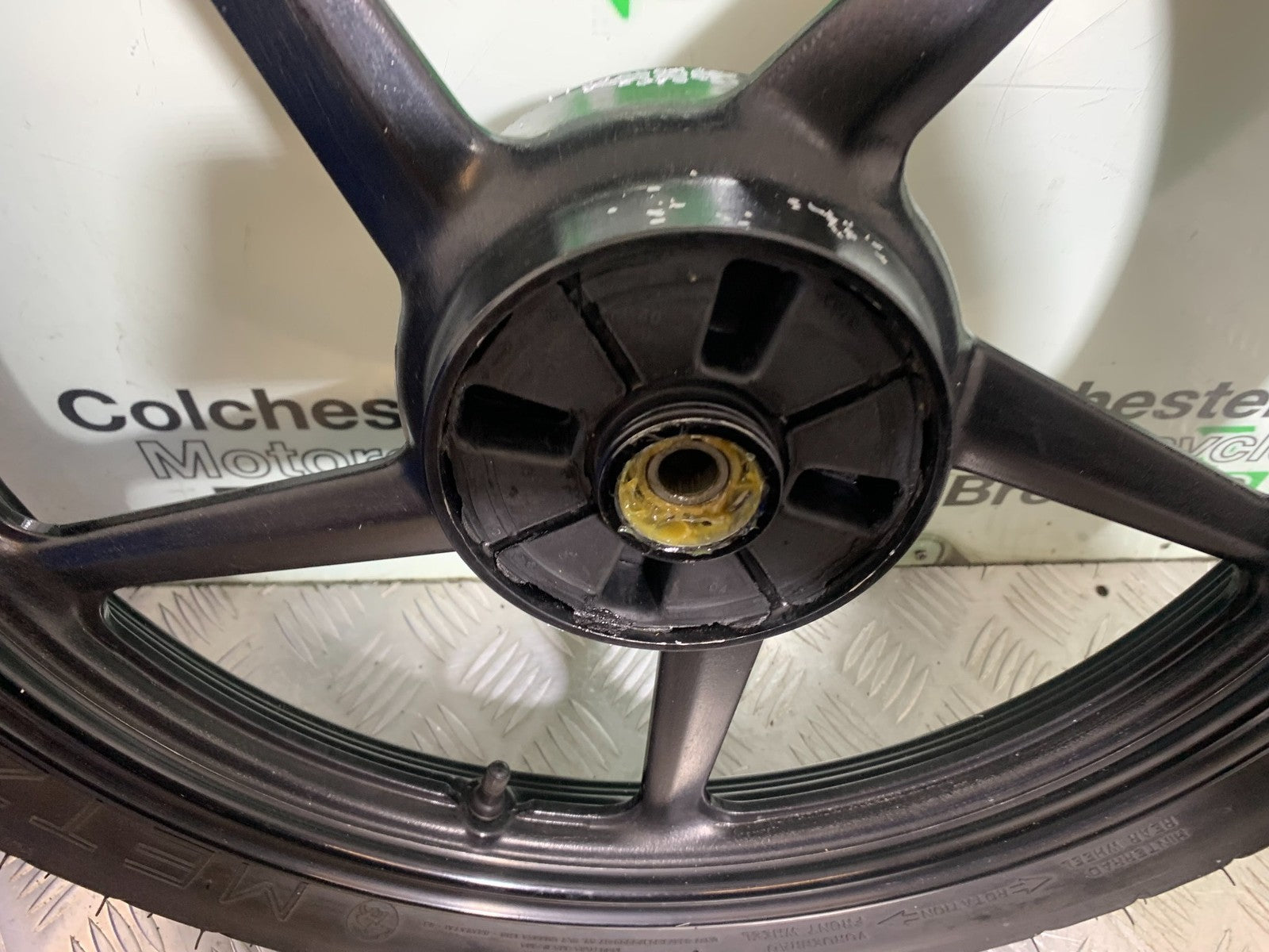 YAMAHA YBR125 YBR 125 REAR WHEEL  YEAR 2010-2017 (CMB1252)