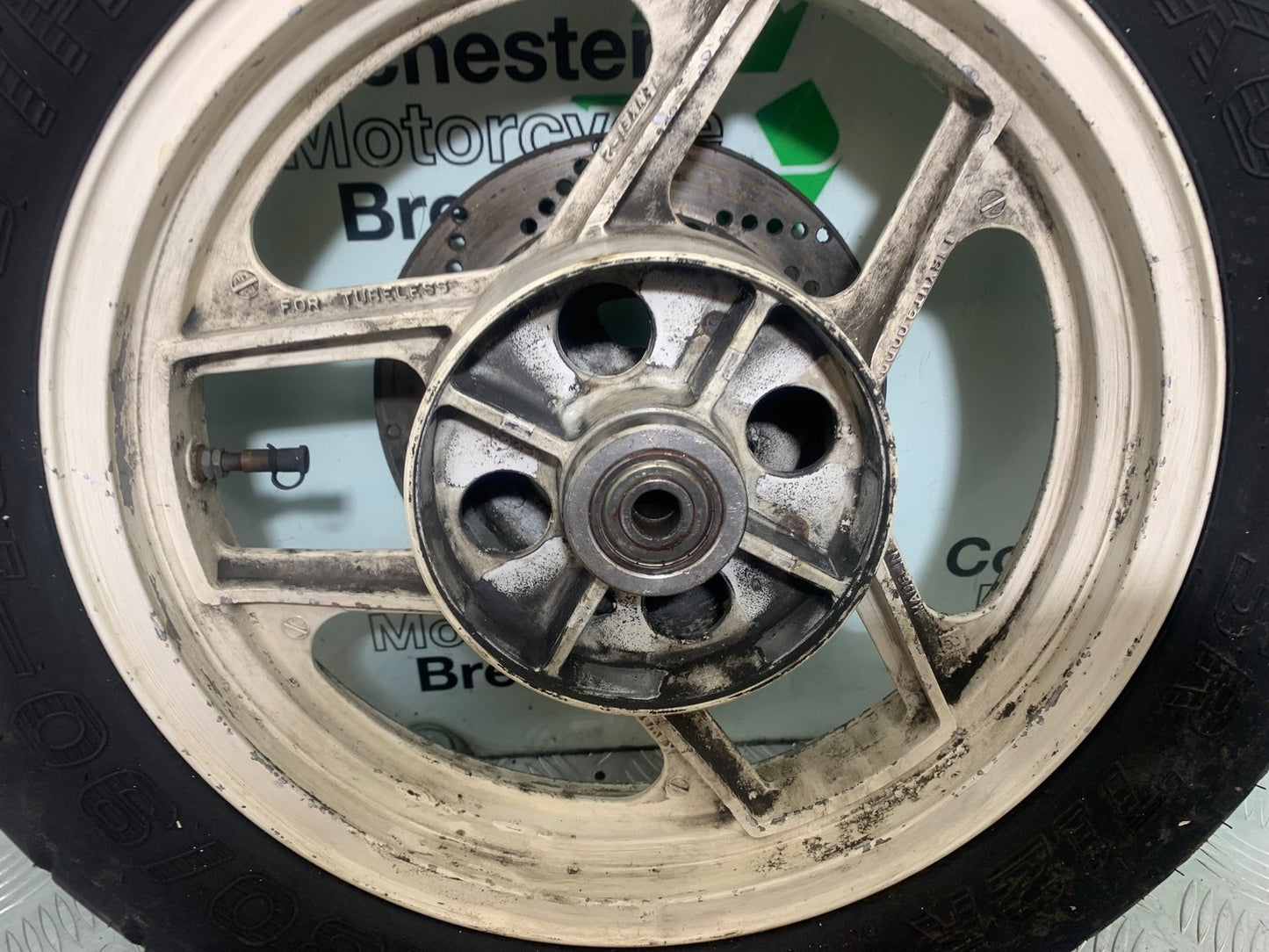 KAWASAKI GPZ600 GPZ 600 REAR WHEEL  YEAR 1988-90 (CMB1258)