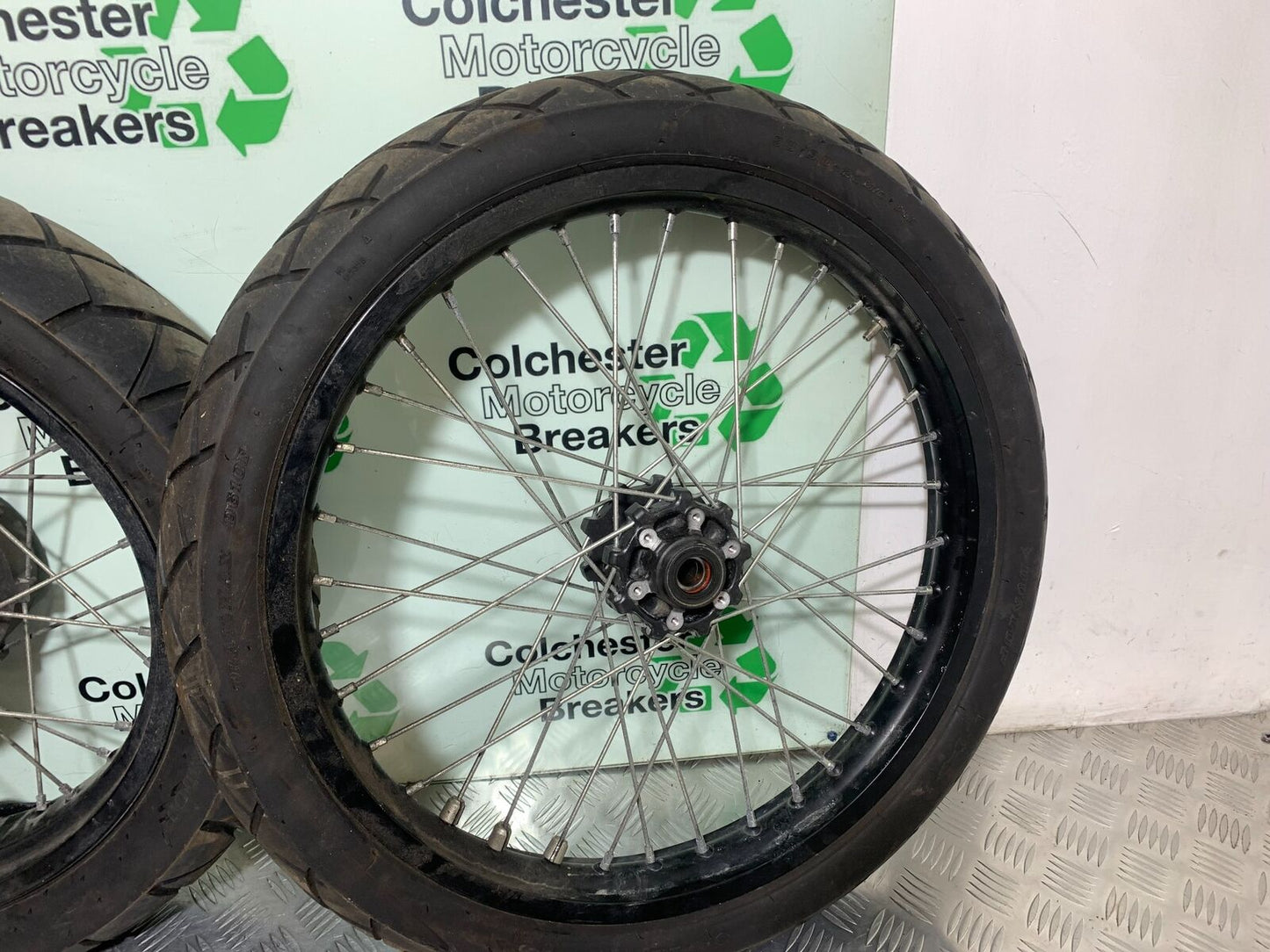 HONDA CRF1000 (DCT) AFRICA TWIN WHEELS (DAMAGED) YEAR 2017 (CMB1030)