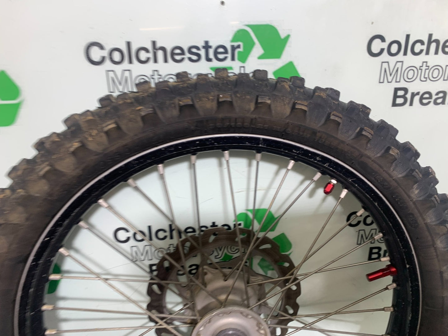 KAWASAKI KXF450 KXF 450 FRONT WHEEL YEAR 2013 CMB1217)