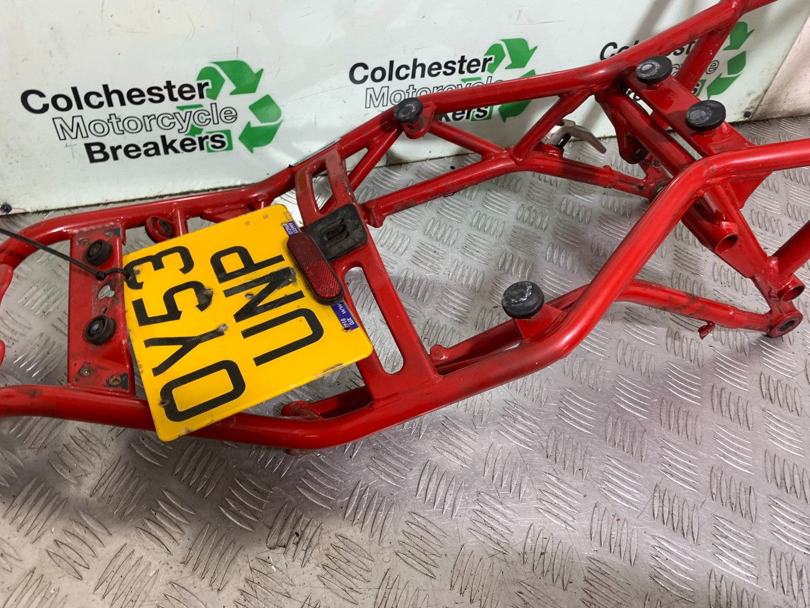 DUCATI MULTISTRADA 1000 DS FRAME REG LOG BOOK YEAR 2003-06 (CMB1310)