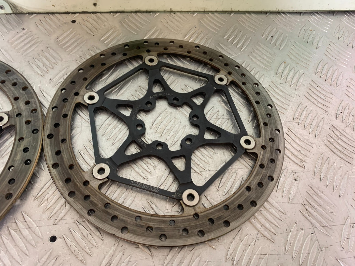 APRILIA RSV4 FACTORY FRONT BRAKE DISCS  YEAR 2009-2012 (CMB1224)