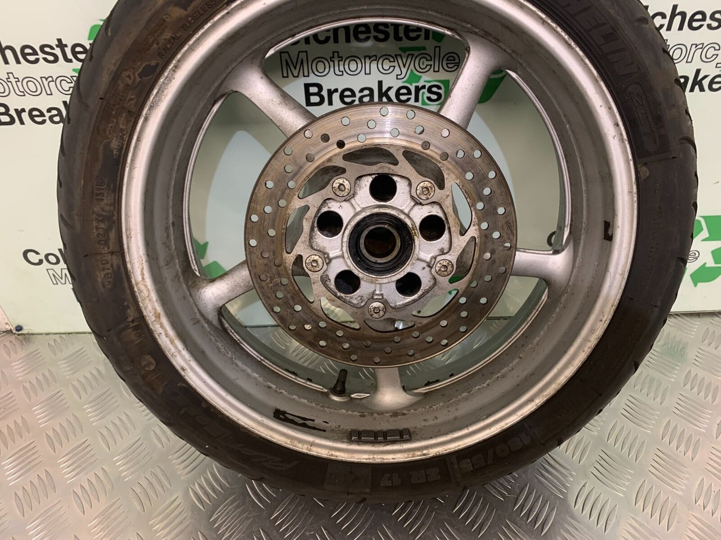 YAMAHA FZ6 FAZER REAR WHEEL YEAR 2004-2007  (STOCK 955)