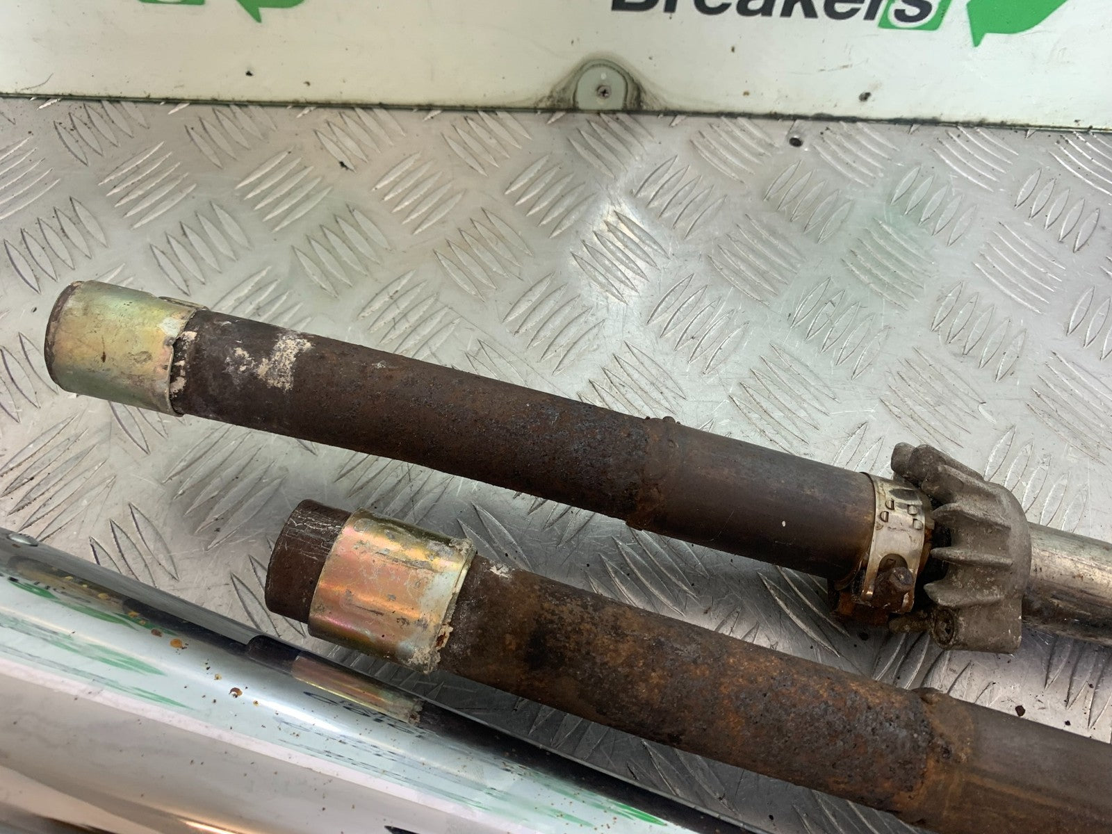 HONDA GL500 GL 500 SILVERWING EXHAUST (HOME MADE) YEAR 1981-82  (CMB1168)